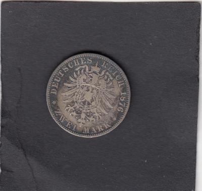 Beschrijving: 2 Mark  WILHELM I 